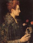 A Young Lady in Profile, Sofonisba Anguissola